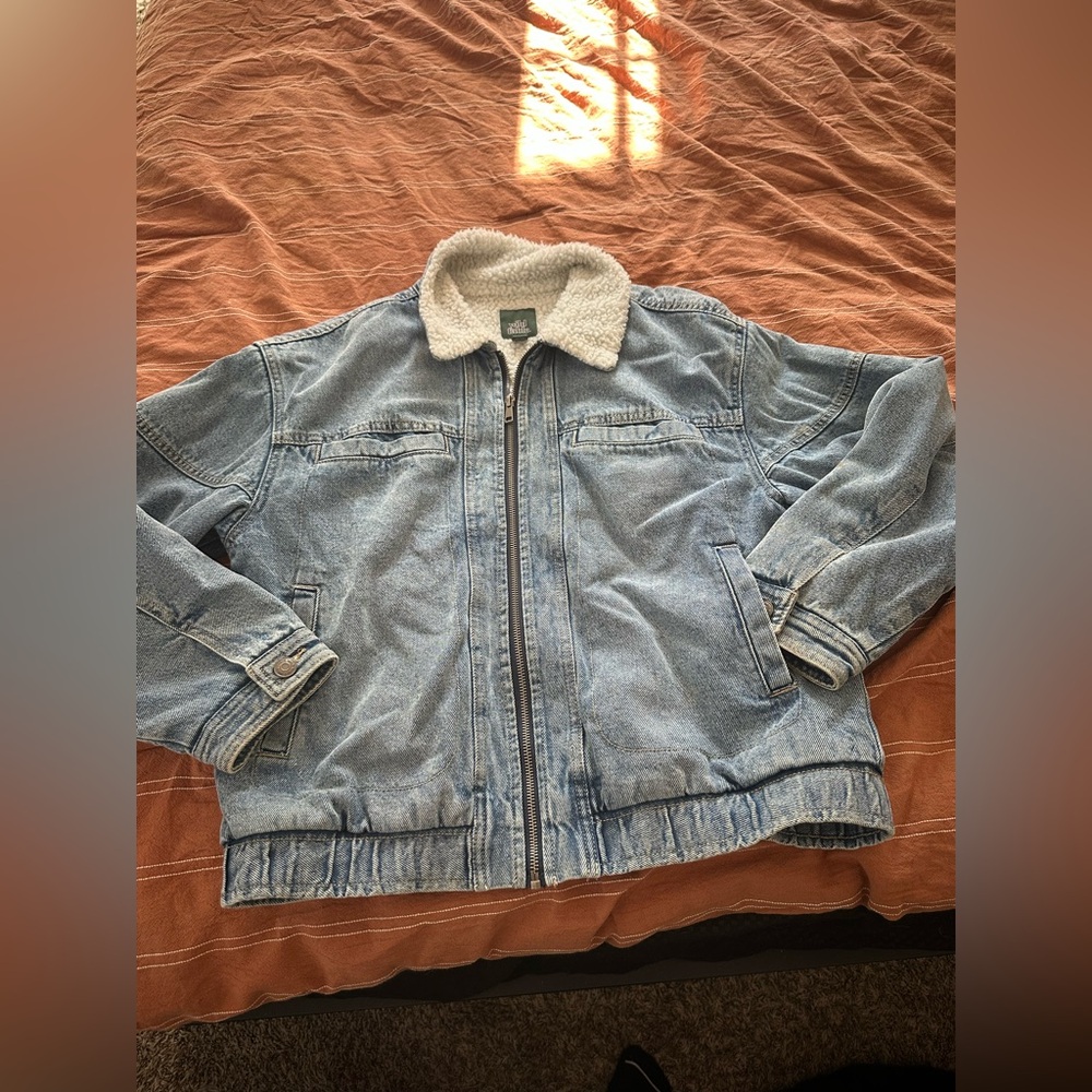 Wild Fable Denim Sherpa Jacket